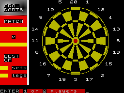 Eric Bristow's Pro-Darts (1984)(Quicksilva)